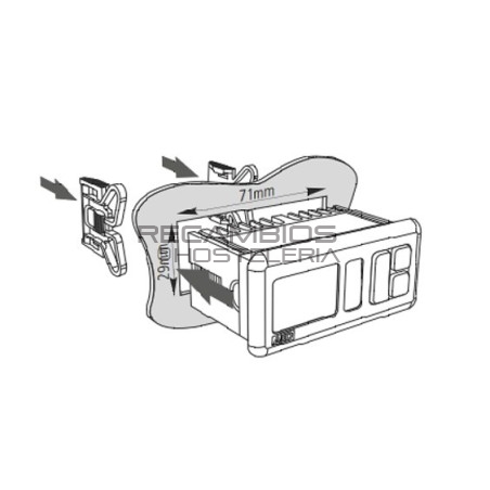 Termostato AKO D14125 Refrigeración