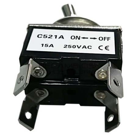 Interruptor palanca bipolar Ortega