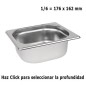 Cubeta Gastronorm 1/6  Elije Profundidad