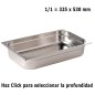 Cubeta Gastronorm 1/1  Elije Profundidad