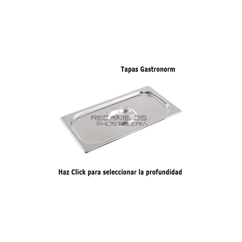 Tapas para cubetas Gastronorm Elije Profundidad Tapas para cubetas Gastronorm Elije Profundidad