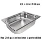 Cubeta Perforada 1/1 Elije Profundidad Cubeta Perforada 1/1 Elije Profundidad