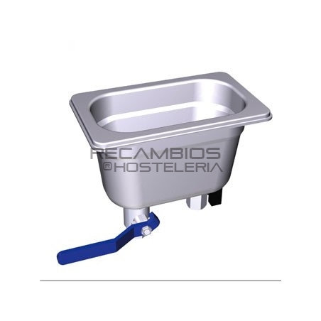 Lavaporcionador helados encastrar 