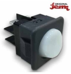 Pulsador blanco Cuadrado Jemi