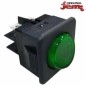 Interruptor verde Cuadrado Jemi Interruptor verde Cuadrado Jemi