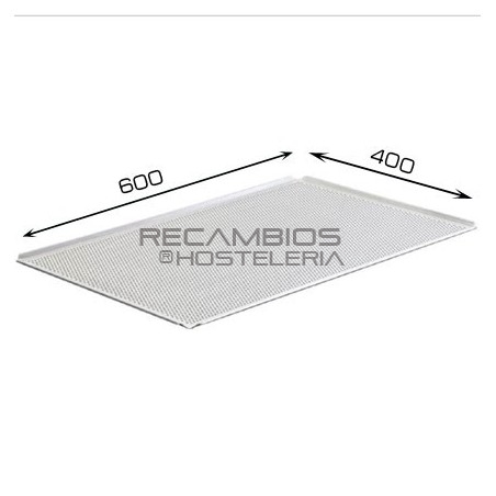 Bandeja Pastelera perforada 60x40