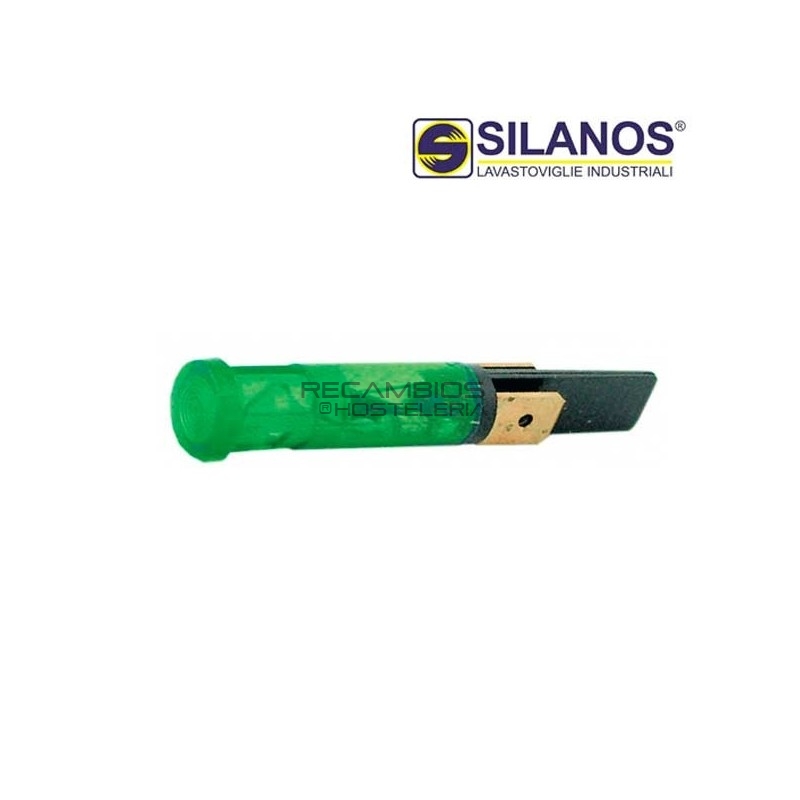 Piloto Verde Ø9mm 230V Silanos Piloto Verde Ø9mm 230V Silanos