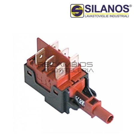 Pulsador Conmutador 230V Ø6mm Silanos