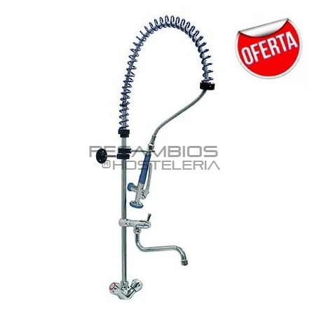 Grifo ducha industrial con caño
