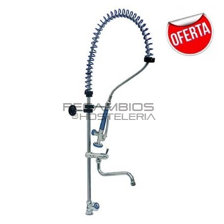 Grifo ducha industrial 1 agua con caño