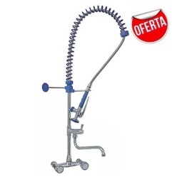 Grifo ducha mural con caño