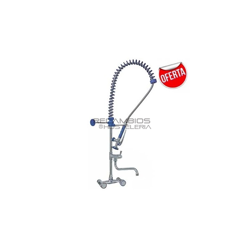 Grifo ducha mural con caño Grifo ducha mural con caño