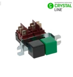 Conmutador Verde/Negro Adler y Crystal-line