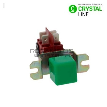 Interruptor Verde Adler y Crystal-line