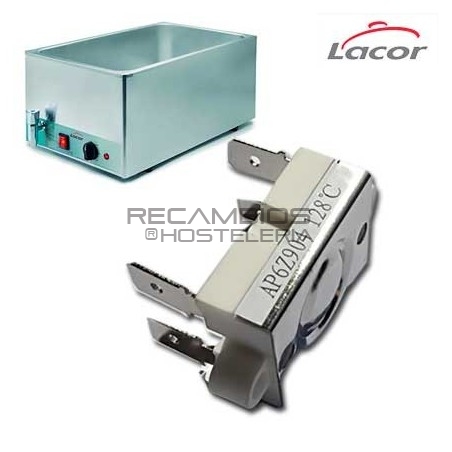 Termostato seguridad baño maria Lacor 69036