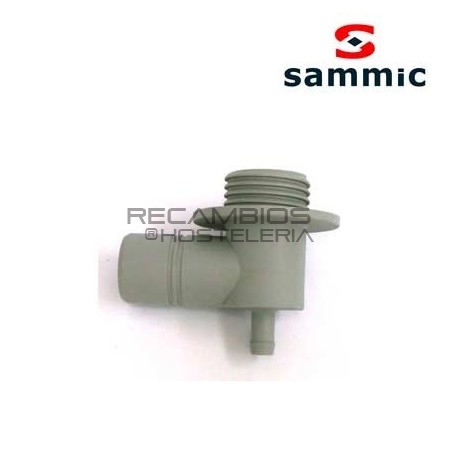 Acoplador inferior capota lavavajilla P-100 Sammic