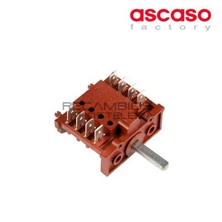 Interruptor 16A 250V EJE Ø 6x4,6mm Fagor