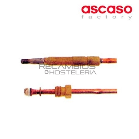 Termopar liso 1200mm M8x1