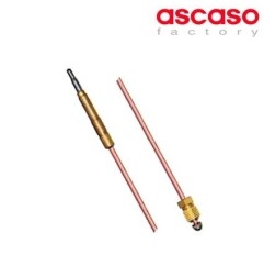 Termopar liso 1500mm M8x1