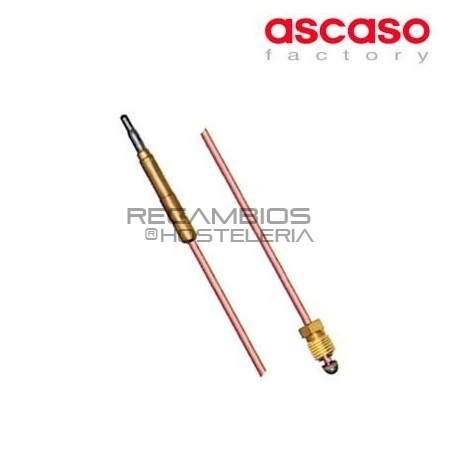 Termopar liso 1500mm M8x1