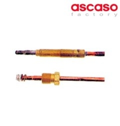 Termopar liso 1200mm M9x1