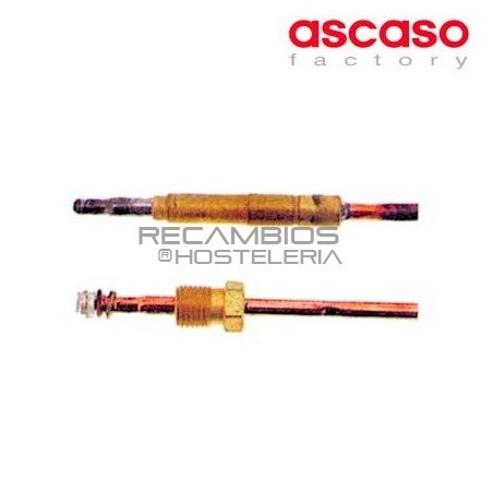 Termopar liso 1200mm M9x1