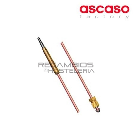 Termopar liso 1500mm M9x1