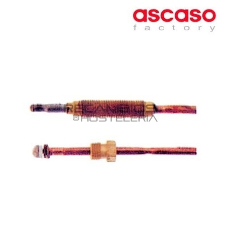 Termopar roscado 600mm M8x1