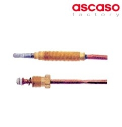 Termopar roscado 1200mm M9x1