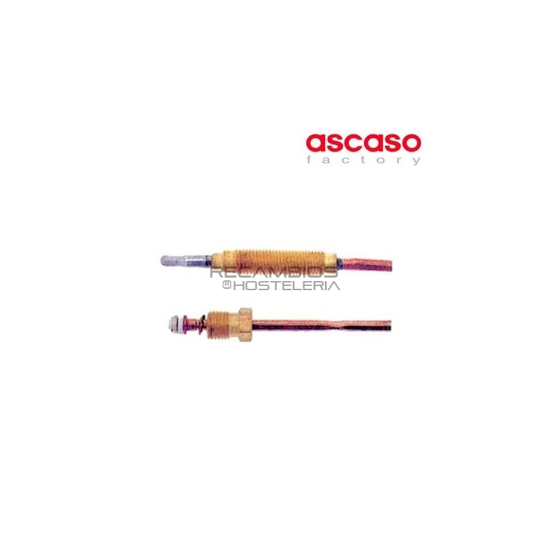 Termopar roscado 1500mm M9x1