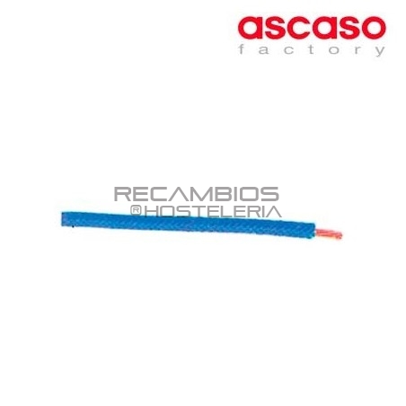 Cable fibra silicona sección Ø 1,5mm (1 metro)