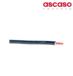 Cable fibra silicona sección Ø 2,5mm (1 metro)