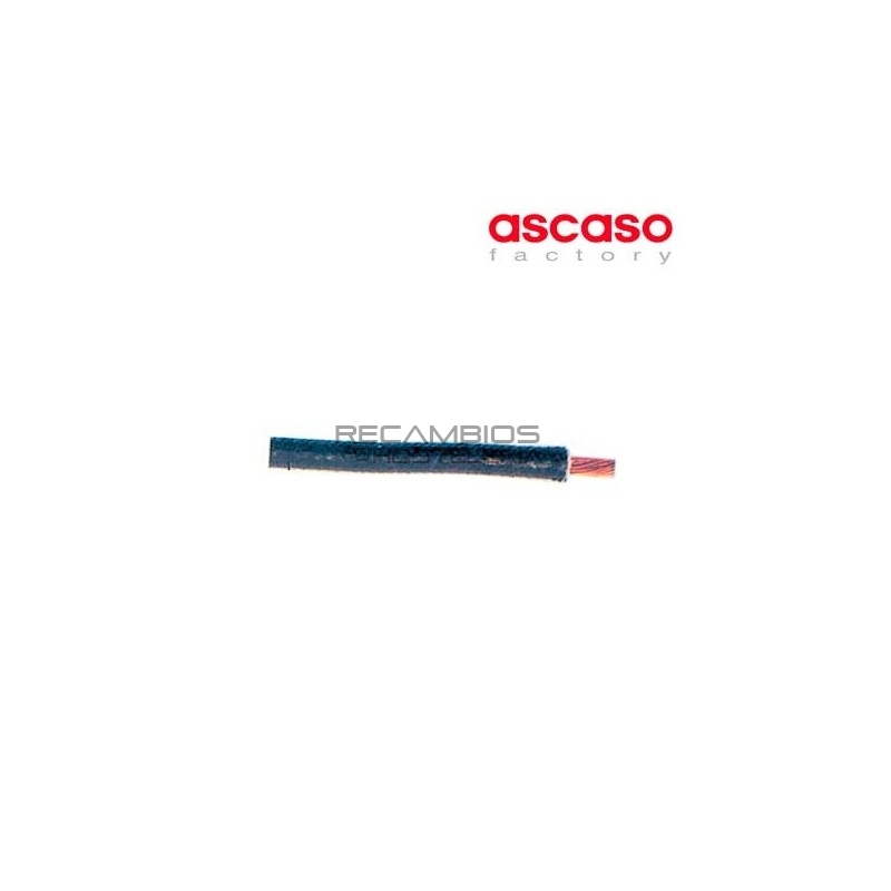 Cable fib. silicona sección Ø 4mm (1m)