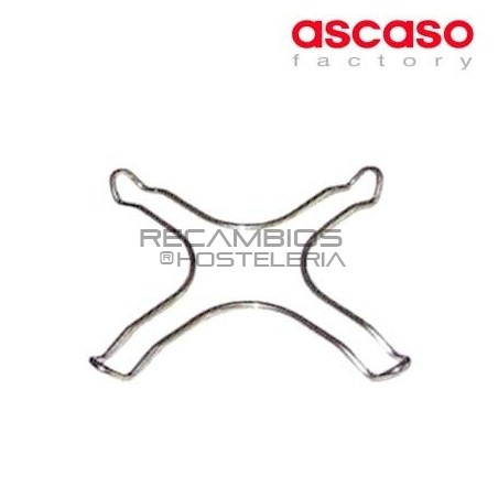 Parrilla reductora 255x255mm CROMADA