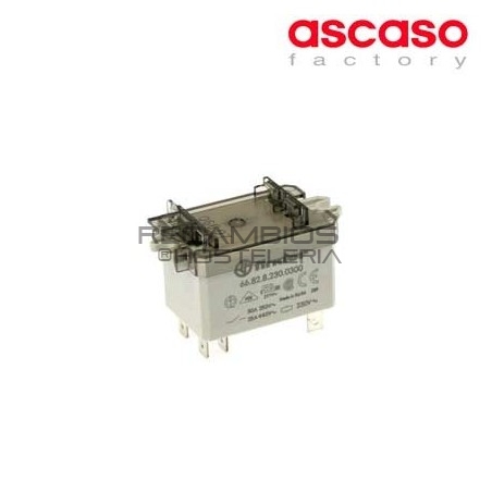 Relé 2 contactos 30A 230V 50/60HZ Crystal-line / Adler