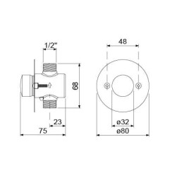 Grifo / Válvula de cierre automático