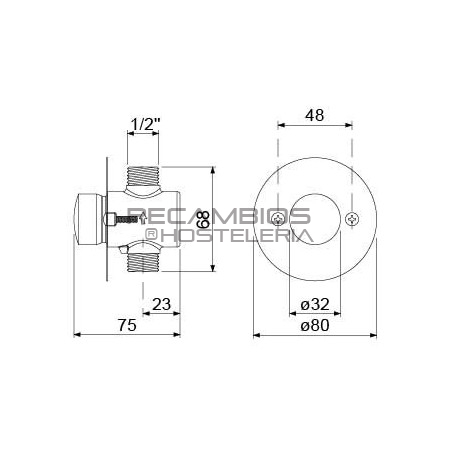 Grifo / Válvula de cierre automático