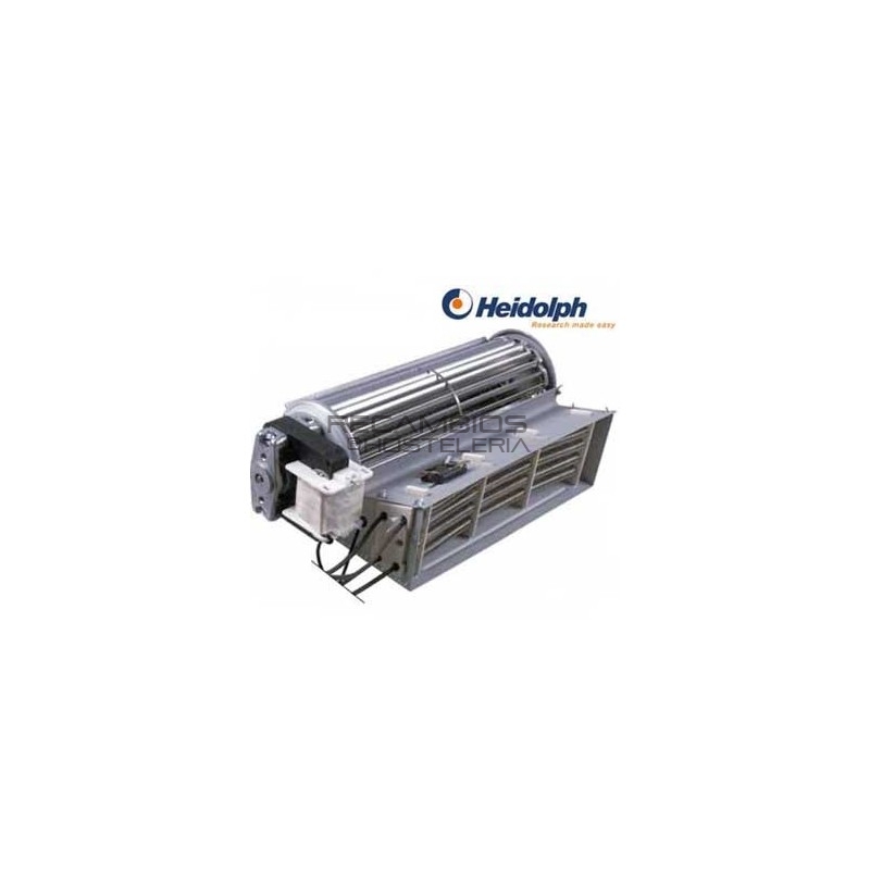 Ventilador Longitud rodillo 180mm