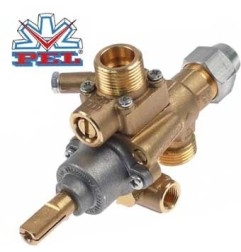 Grifo de gas 22S/V entrada M16x1,5