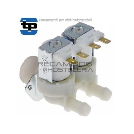 Válvula magnética doble horizontal 3/4"