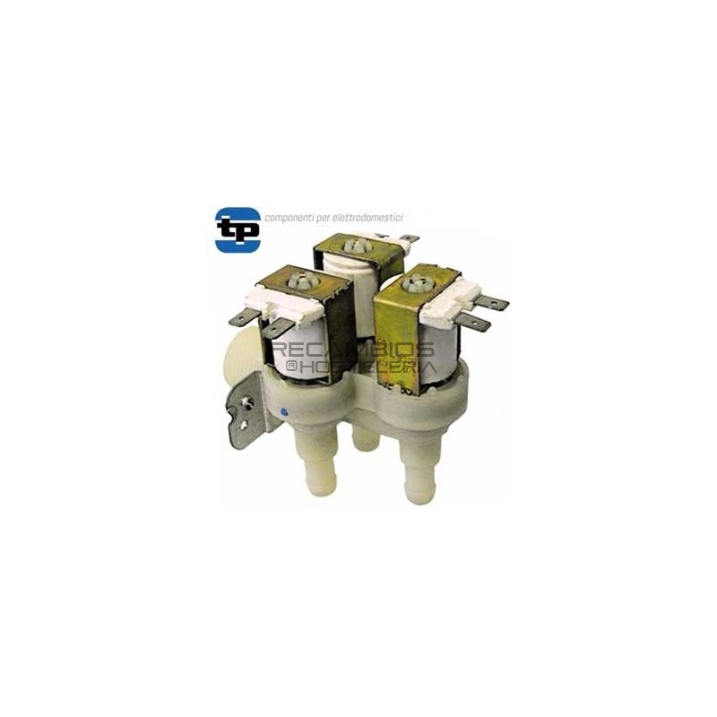 Válvula magnetica triple vertical 3/4" Válvula magnetica triple vertical 3/4"