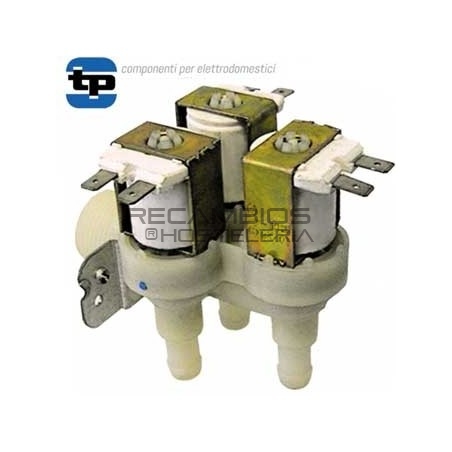 Válvula magnetica triple vertical 3/4"