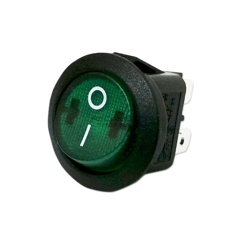 Interruptor Verde Ø20 mm