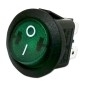 Interruptor Verde Ø20 mm