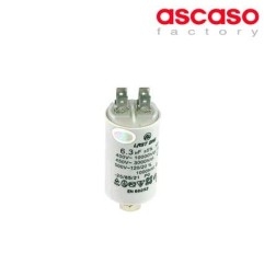Condensador 6,3MF Linea Blanca