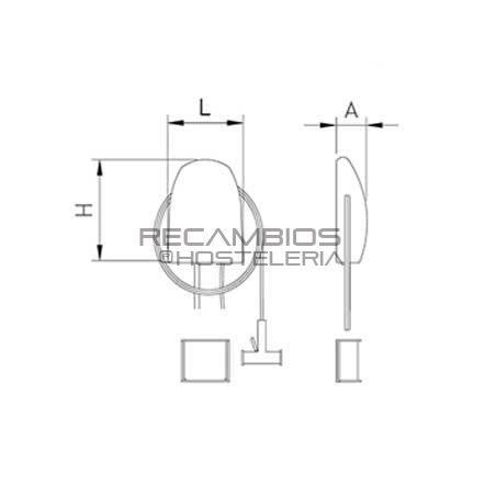 Puesto de lavabo y desinfección