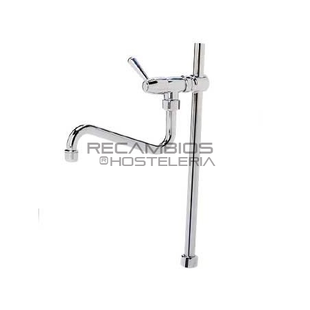 Mástil con caño para grifo ducha