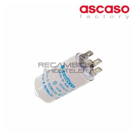 Condensador 10mf 220V/450V M-8
