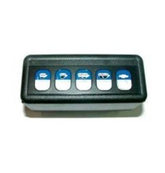 Botonera Electronica Teclado Azul 230V