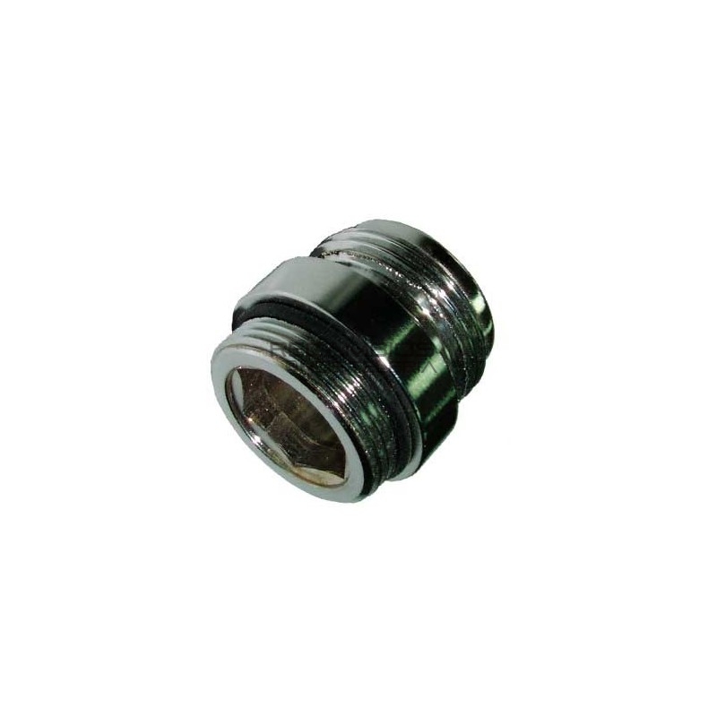 Adaptador M-M 1/2" para mástil grifo ducha